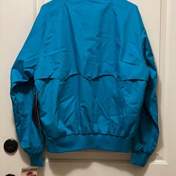 VTG Field & Stream Gordon Ferguson Turquoise‎ Jacket w/Plaid Lining Men's: Large - Picture 2 of 5